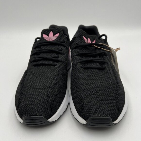 ADIDAS Originals Girl's Swift Run 22 (Big Kid) Black/Bliss Pink/Blue 7 Big Kid M - Picture 3 of 15
